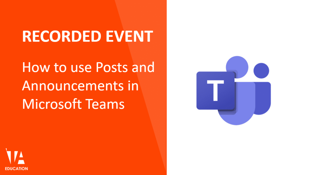 How to use Posts and Announcements in Microsoft Teams Tablet Academy